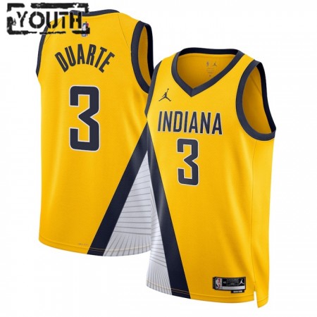 Dres Indiana Pacers Chris Duarte 3 Jordan 2022-23 Statement Edition Navy Swingman - Dječji Dres Indiana Pacers Chris Duarte 3 Jordan 2022-23 Statement Edition Navy Swingman - Dječji